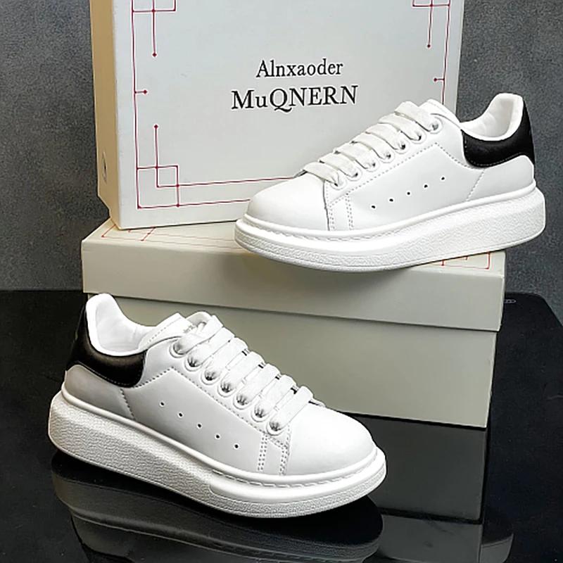 2025 New Style Couple Student Sports Casual Shoes Men's White Tenis Shoes Women's Breathable EVA Sole PVC Surface Winter Season