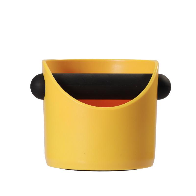 Coffee Powder Knocking Dregs Bucket Plastic Slag Bucket Small Circular Slag Removal Trough Multi-color Box Coffee Bar Supplies