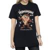 Looney Tunes Damen/Damen Tasmanian Devil Vintage Boyfriend-T-Shirt aus Baumwolle