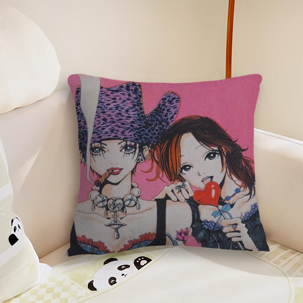 Горячее Аниме Роскошная Наволочка N-NANA Подушка для Гостиной Дивана Подходит для Украшения Дома Спальни 30cm x 30cm
