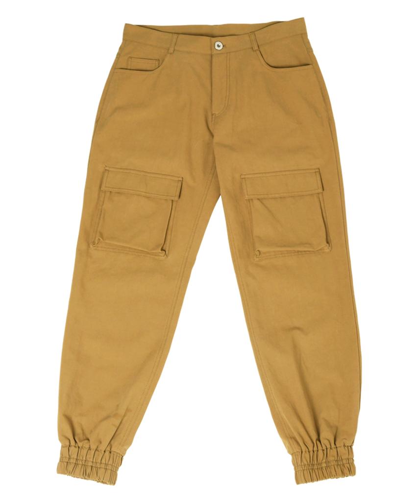 EMOTION PLANET Cargo Jogger Pants (Beige)