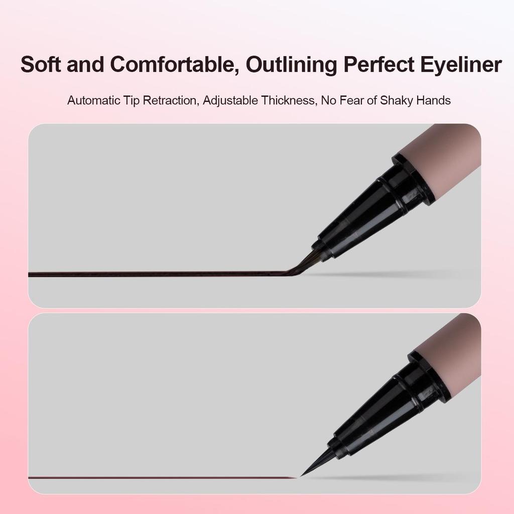 Eyeliner Pencil Adai flower Black Brown 24 H Waterproof