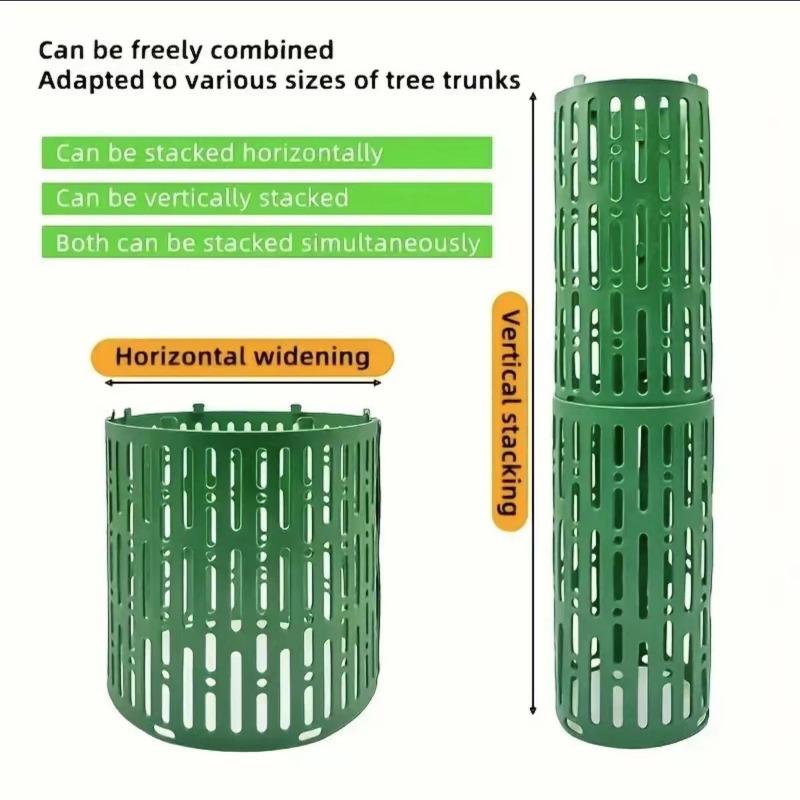 Tree Bark Protective Cover Simulated Tree Protective Cover Multiple Colors Available Solid Plastic Seedling Shells