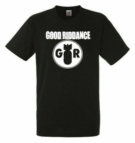 Good Riddance Punk rock music band T shirt tee bomb GR L