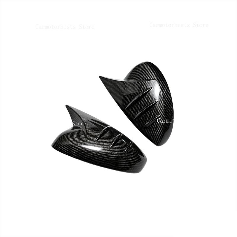 Car Rearview Side Mirror Cover Fit For Honda Civic 11th 2022 2023 2024 2025 2026 Wing Cap Rear View Case Trim Carbon Fiber