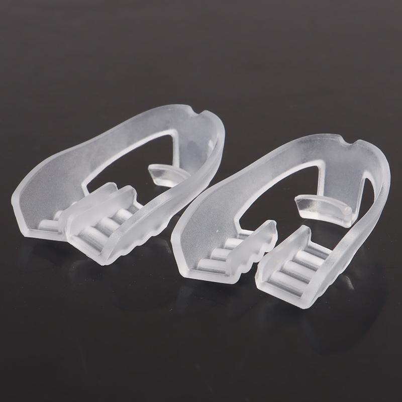 2Pcs Teeth Grinding Guard Sleep Mouthguard Splint Clenching Protector Tools