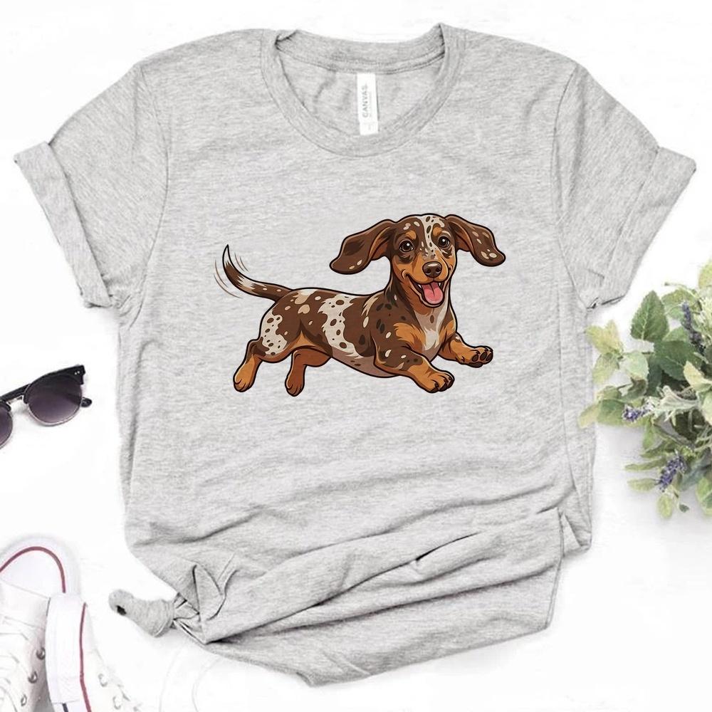 Dachshund T Shirt Femme Baddie Party Goth Japan Meme Shirt Graphic Psychedelic Jojifuku Anime Aesthetic