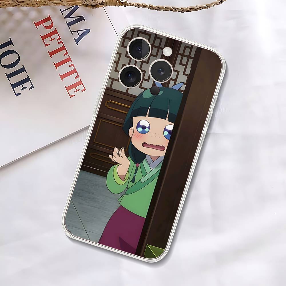Jinshi And Maomao The A-Apothecary D-Diaries Phone Case Soft Transparent Case For IPhone 17 16 15 14 13 12 11 Pro Max Mini Plus