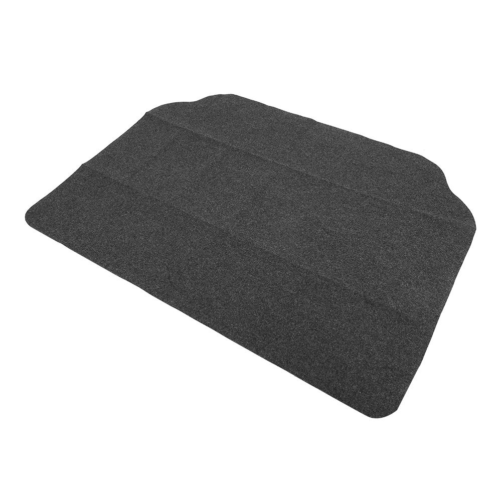 50x36in Black Outdoor Oil Proof Environmental Protection Barbecue Mat BBQ Grill Oven Floor Mat