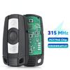 KEYYOU Keyless Go Car Key For BMW CAS3 3 5 Series X5 2006-2011 315MHz 868MHz Smart Remote Control Key PCF7945 KR55WK49127 123