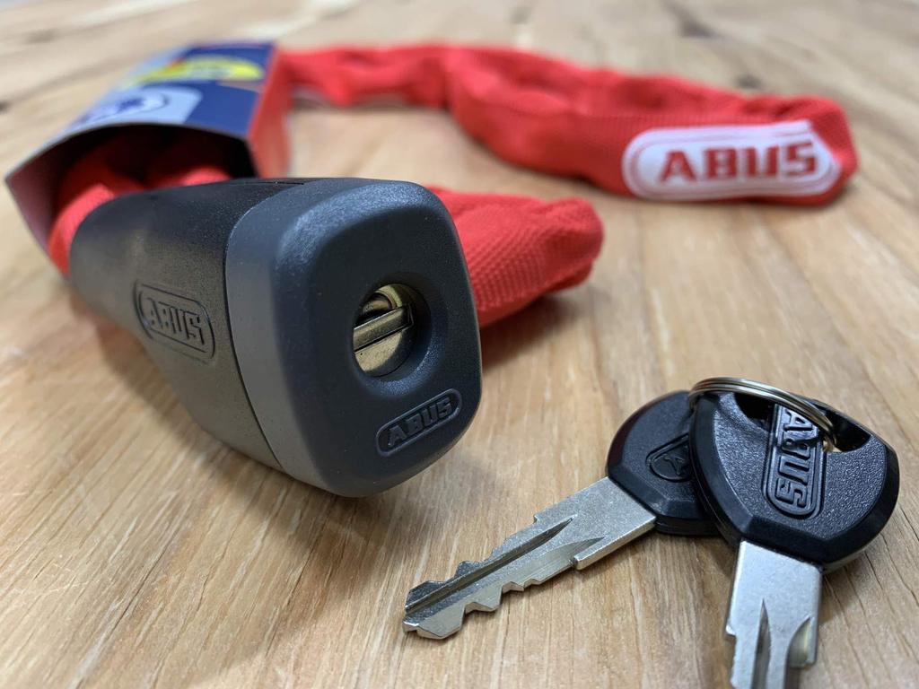 ABUS A Trusted German Brand with 100 Years of History Bicycle Chain Crime Security Level 110cm Japanese - - Lightweight, Rust-resistant, Lock, Lock,