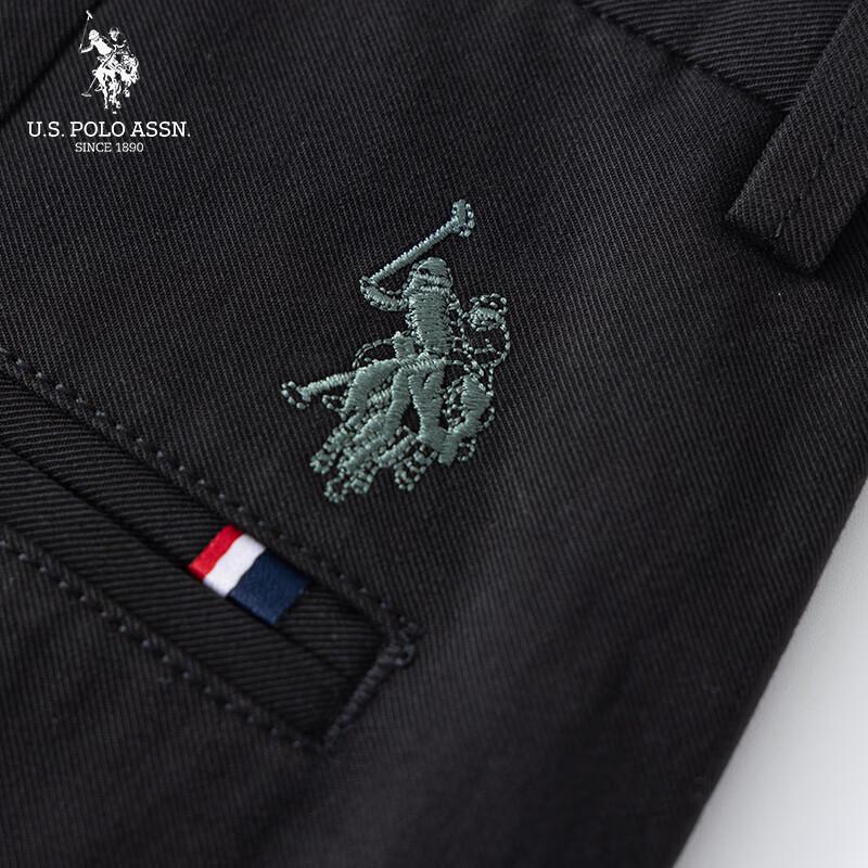 U.S. POLO ASSN. Men's Tencel Blend Casual Straight-Leg Trousers