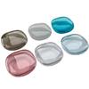 Frosted Transparent Dental Retainer & Denture Box - Stylish & Portable