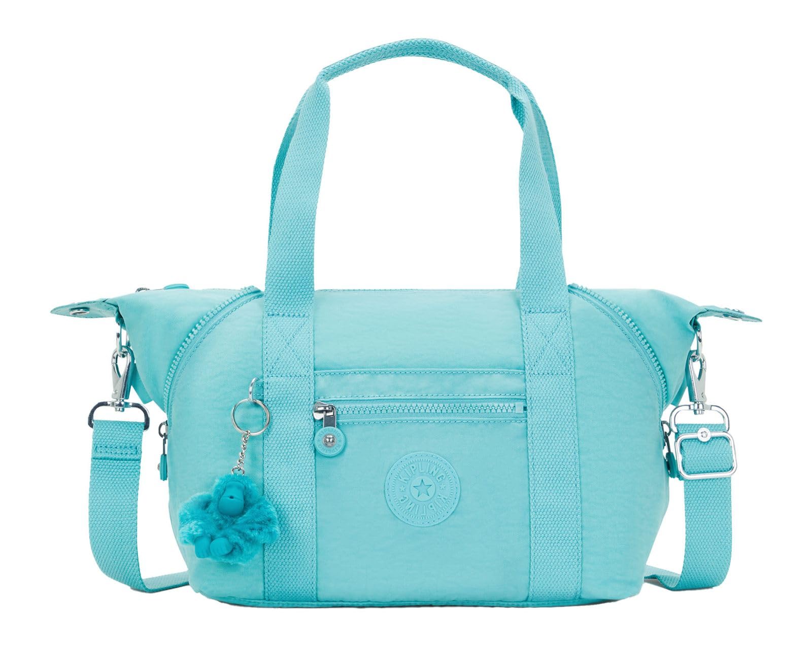 

Kipling Art Mini Small Handbag detachable shoulder in Deep Women s (with strap) Aqua.