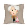 New Movie Andy Miranda 2026 Pillow Cover  Comfy Cushion Cover Vintage Pillow Case For Living Room Sofa