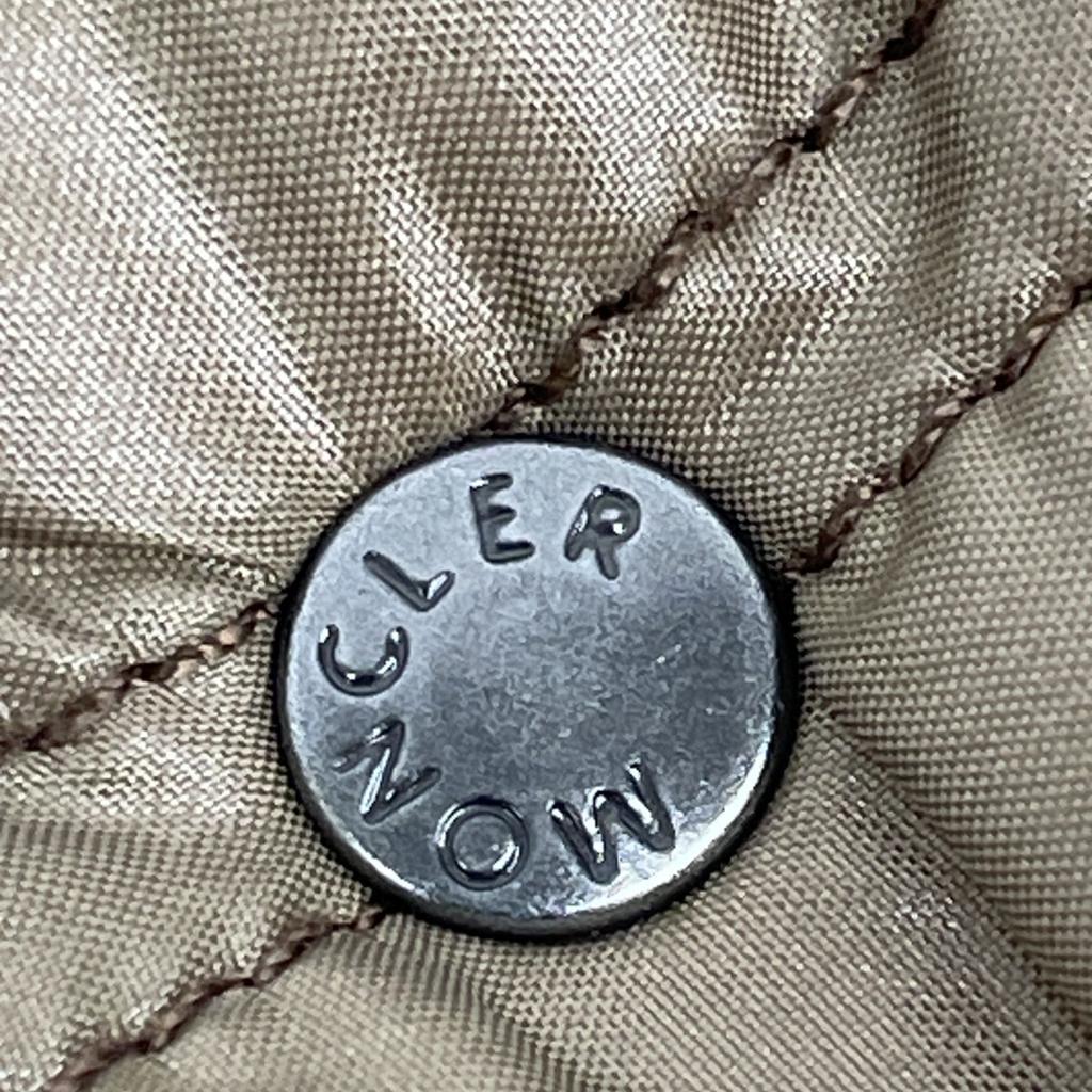 MONCLER Z4H0050 Berenjier Beijer Down Jacket Jacket 0 BrownUsed