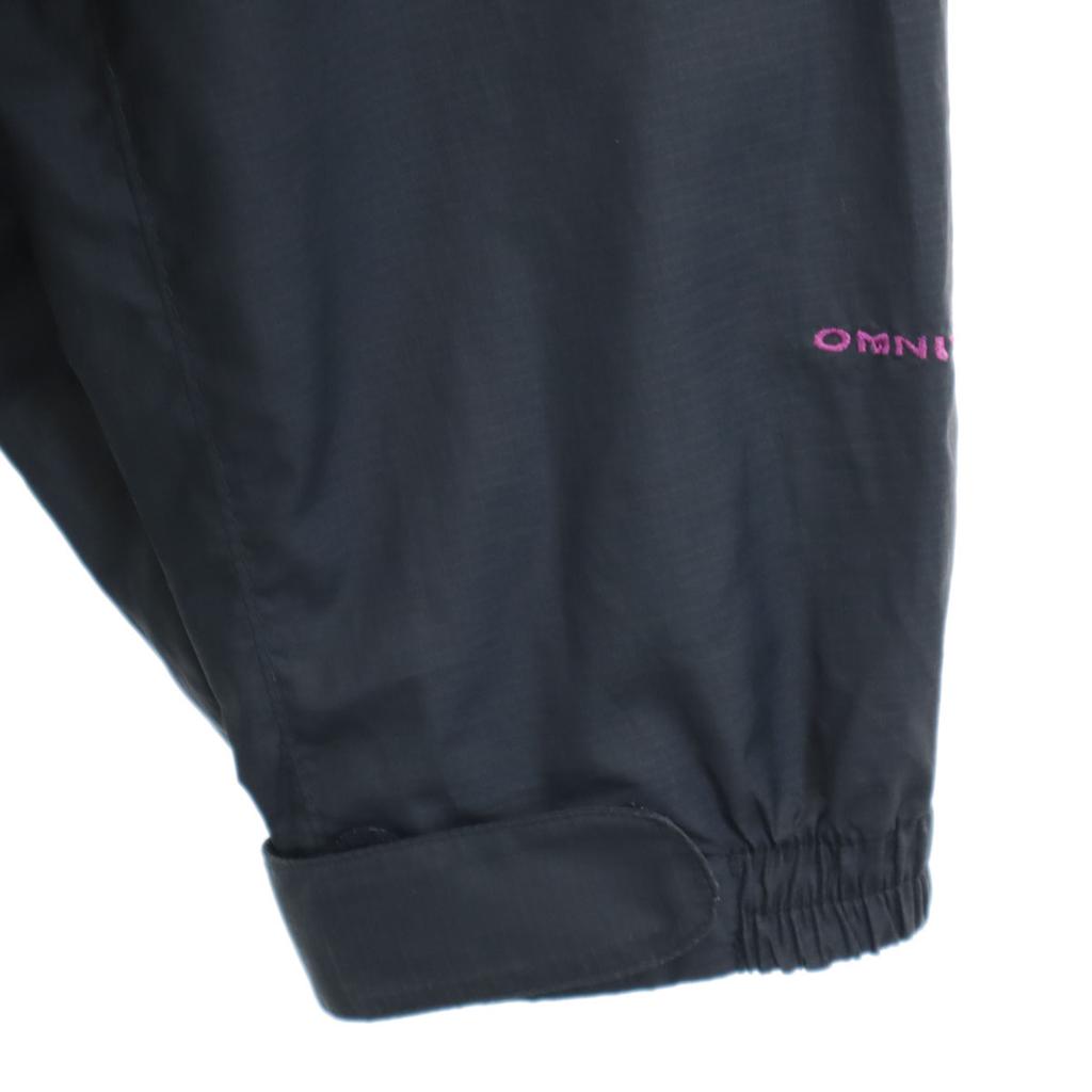 Columbia Kearns Jacket L Charcoal Black Outdoor OMNI-SHIELD Windbreaker Women Used