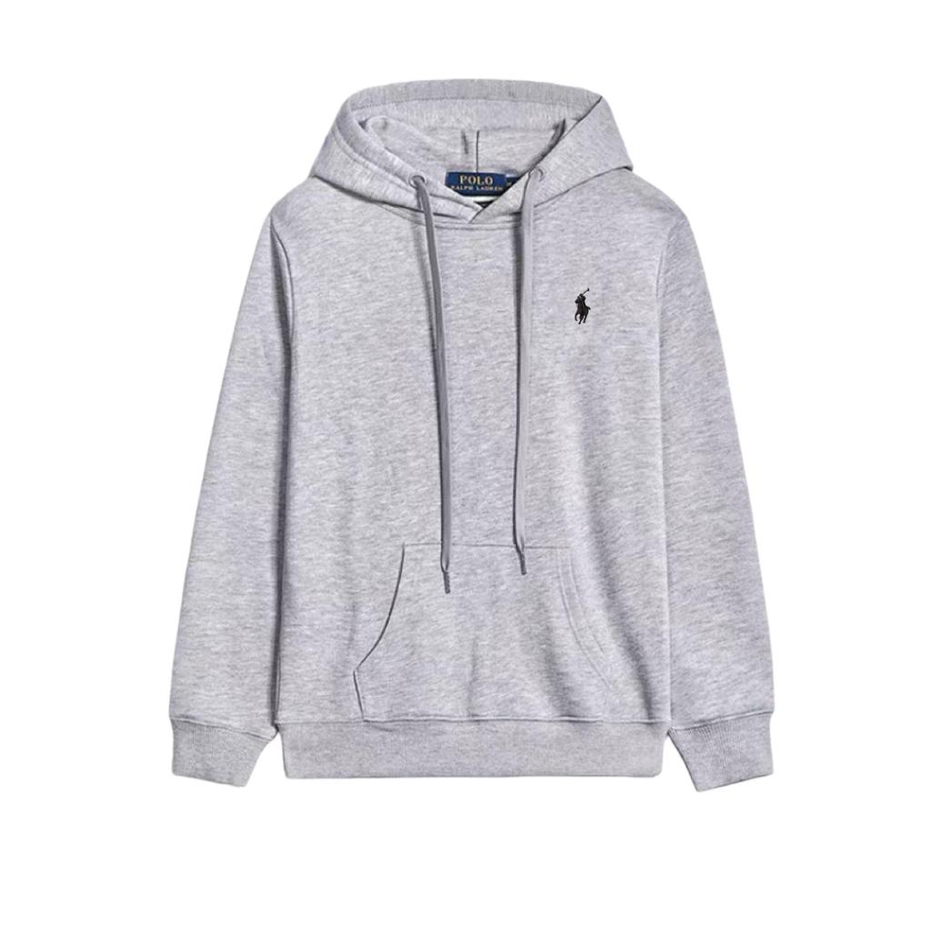 EU Size Hoodie with Small Horse Logo Embroidery - Unisex LFRL Pullover Sweatshirt