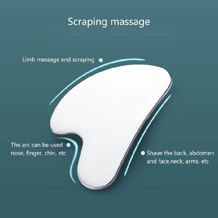 Easy To Use Stainless Steel Gua Sha Massager Metal Sculpting Massager For Daily Face Care And Elasticity Improvement