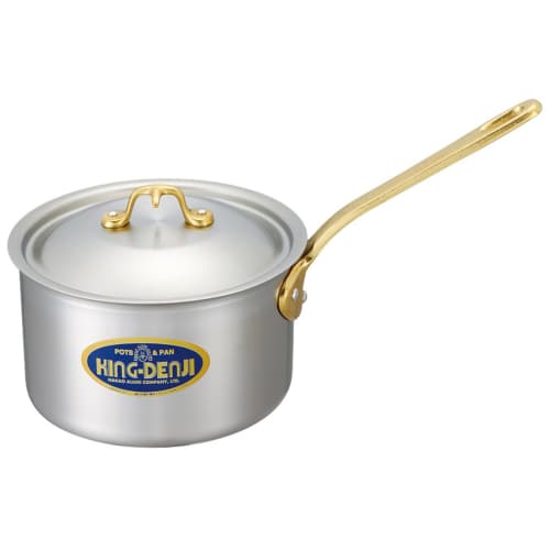 

EBM Nakao Aluminum Manufacturing King Denji Deep Saucepan (with measuring scale) 18cm