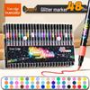 True Color Stackable Acrylic Markers - Non-Bleeding Watercolor Pens for Students and Kids