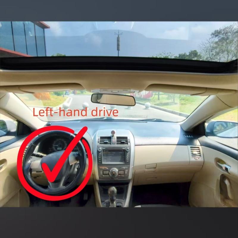 Heated Exterior Side Mirrors with Reflective Lens for Toyota Corolla/Corolla EX 2007-2013 Rearview Mirror Replacement Glass