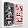 Für Xiaomi Redmi Note 7 Pro 7S Hülle Partner Panda Rückabdeckung Für Redmi Note7 Weiches Flüssigsilikon Vollschutz Handyhüllen