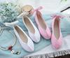 Scarpe Piatte in Broccato Hanfu da Donna Stile Dinastia Ming
