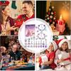 2025 Christmas Jewelry Gift box 24-Day Girls Earring Bracelet Set Christmas Advent Calendar for Teen Adults Family