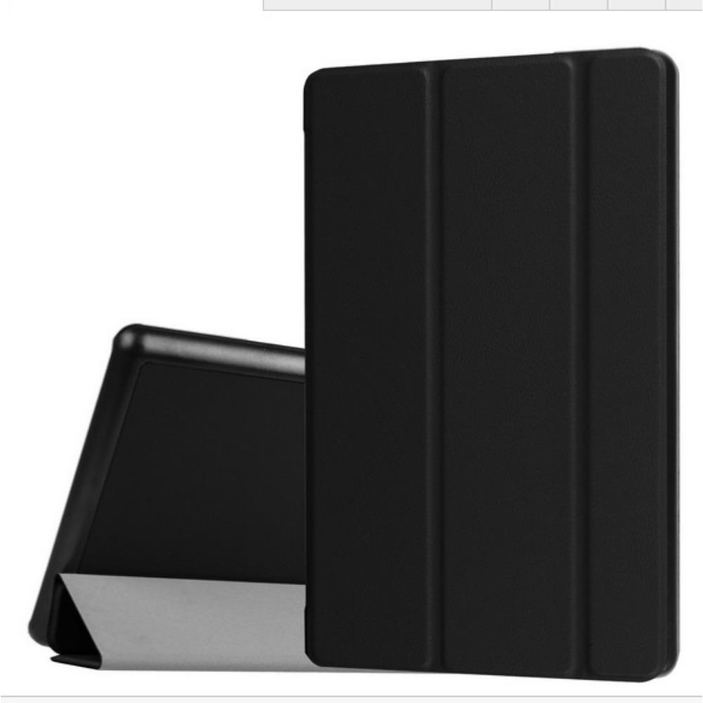 For Amazon Fire HD8 2018 Case Kindle Fire HD10 Cover Premium PU Leather Stand Protective Sleeve