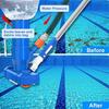 Swimming Pool Spa Jet Vacuum Cleaner with Brush EU/US Plug Lengthened Pole Remove Leaf Insects Inflatable Pool Hot