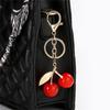 Fashionable Cherrys Sturdy Resin Charm Pendant Elegant Keychain Charm Accessory for Styles Expression Daily Use