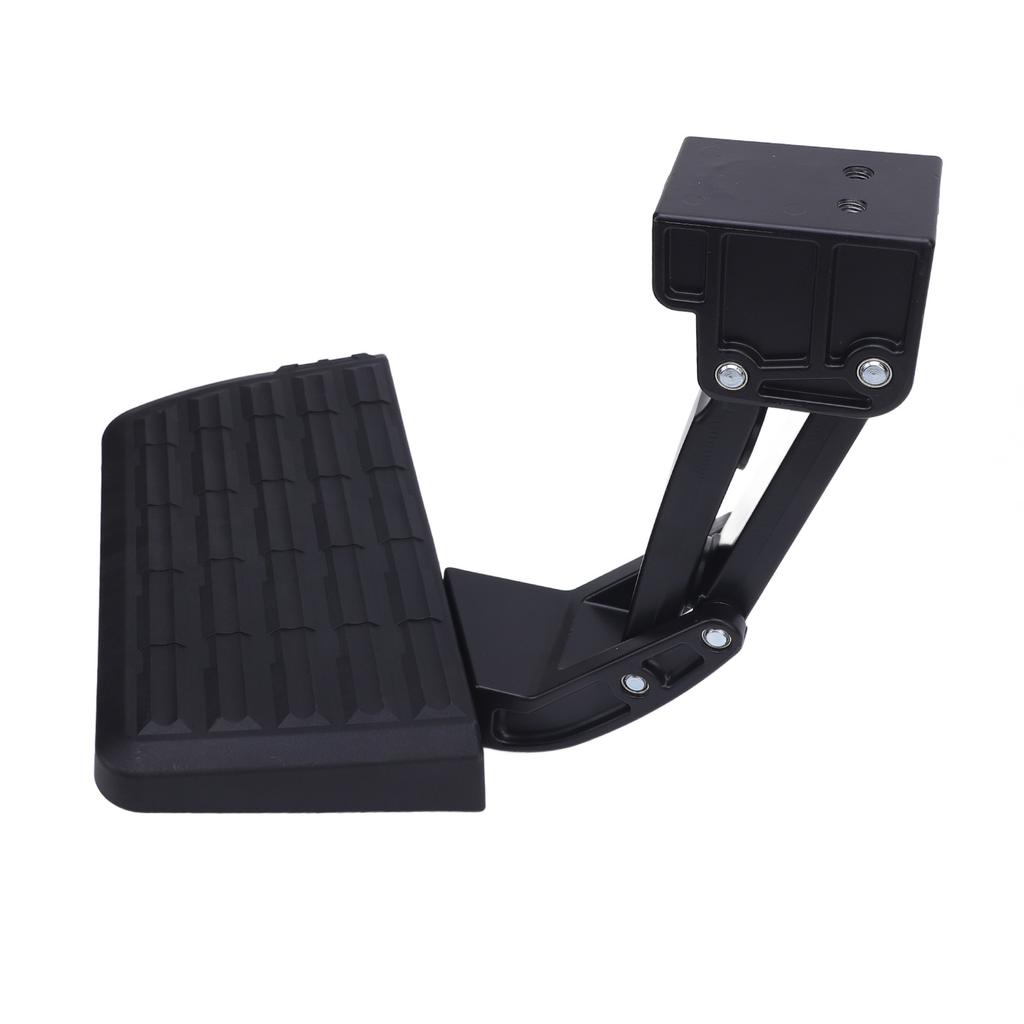 Rear Bed Step 75302 01A Metal Anti Slip Enhanced Safety Retractable Bumper Step Folding Truck Tailgate Step