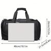 Large Capacity Travel Duffel Bag - Durable Oxford Cloth, Spacious & Stylish Sports Gym Bag Weekend Overnight Bag For University