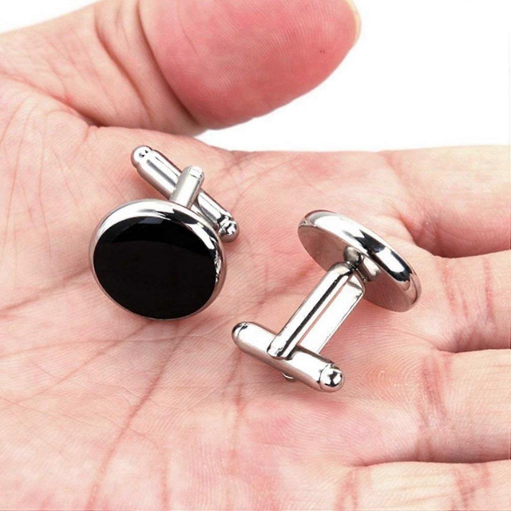 Cufflinks and Studs Set for Tuxedo Shirts Business Wedding 12 Cufflinks and 36 Studs