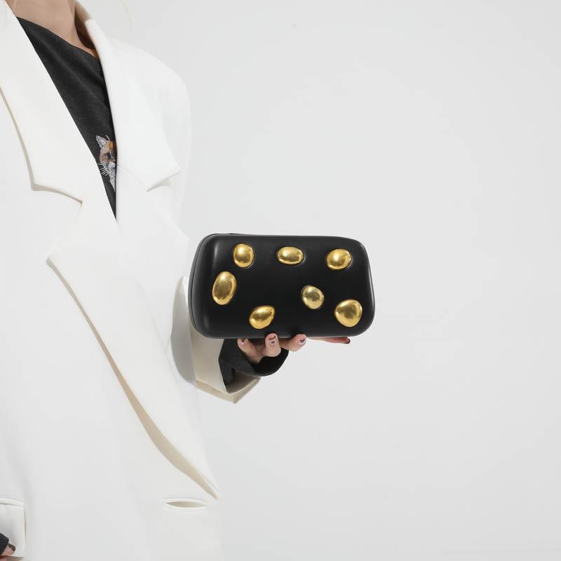 Summer PVC Solid Color Hasp CHAINS Crossbody Bags Design Sense Niche Women's Handbags High Quality Sweet Affordable Luxury Bags