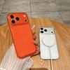 MagSafe Compatible Clear TPU Phone Case with Large Camera Bump Protective Cover for iPhone