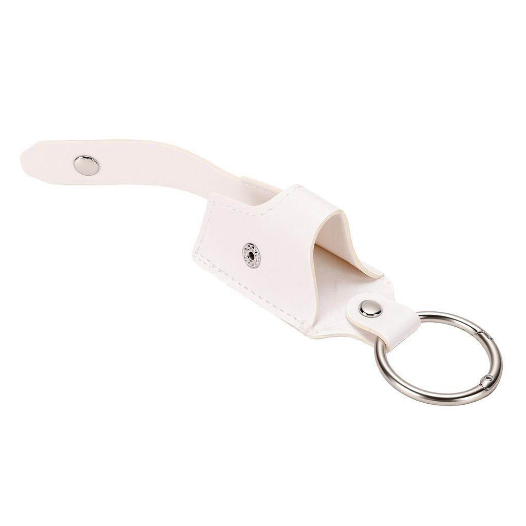 Inhaler Holder Portable PU Leather Inhaler Carrying Holder with Clip for Home Work Travel