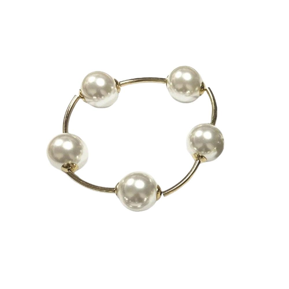 Large Coarse Ball Bead Bracelet 20mm Beaded Link Chain New Stackable Bracelet  Women's Accessories