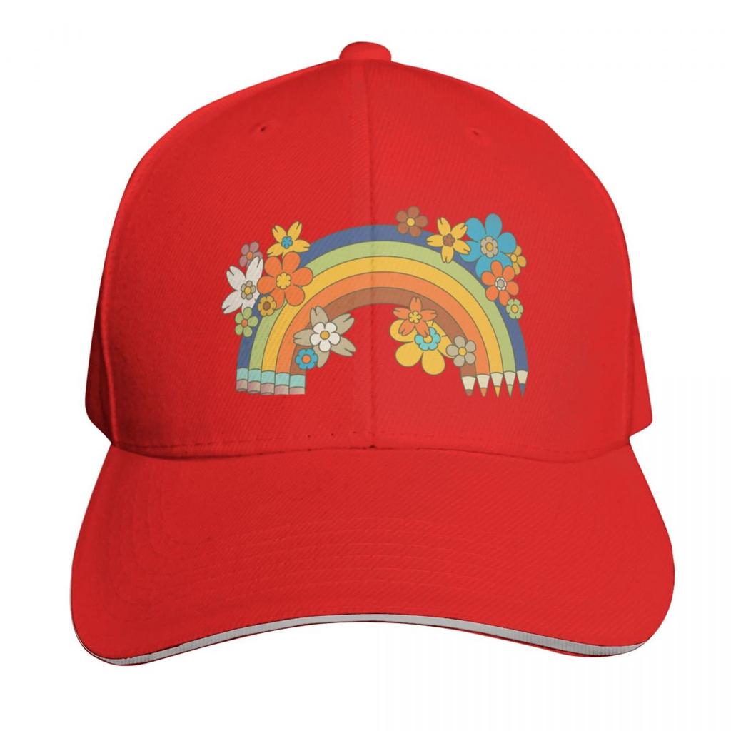 RAINBOW COLOR PENCILS Baseball Cap Dropshipping Custom Hat Hat Unisex Luxury Luxury Cap Trucker Hats For Unisex Womens