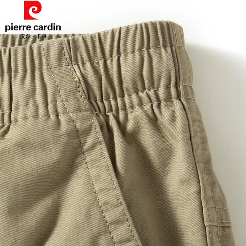 Pierre Cardin Men's 100% Cotton Multi-Pocket Casual Capri Pants