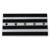 Guitar Effect Pedal Board PE Hook and Loop Fastener Instrument Accessory for Performance White Marble Design