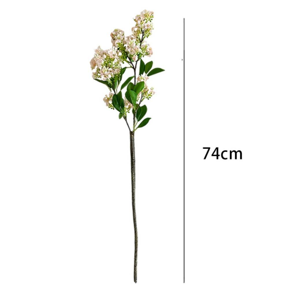 74cm Artificial Flowers Lilac Fake Flower Photography Props Decorative Flowers  Home