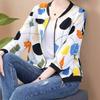 Women's Summer Chic Floral Cardigan - Lightweight, Age-Defying, Loose-Fit for Middle-Aged Mums