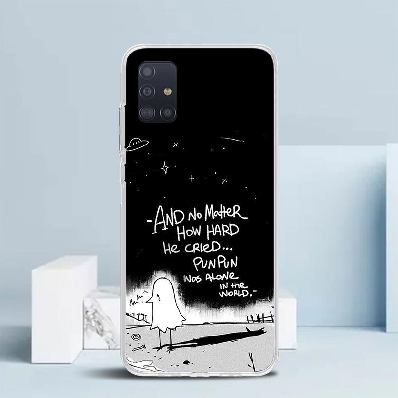 Oyasumi Punpun Soft Cover for Samsung Galaxy A12 A22 A32 A52 A72 A02S Phone Case Note 20 Ultra 10 S10 Plus A51 A71 A50S A20S A10