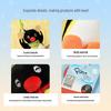 Genuine Pingu Penguin Head Tilt Plush Pendant - Cute Fish-Eating Backpack Charm