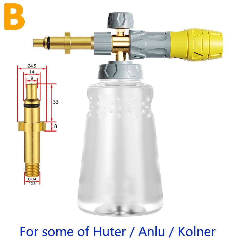 High-Pressure 1000ml Snow Foam Cannon Car Wash Sprayer