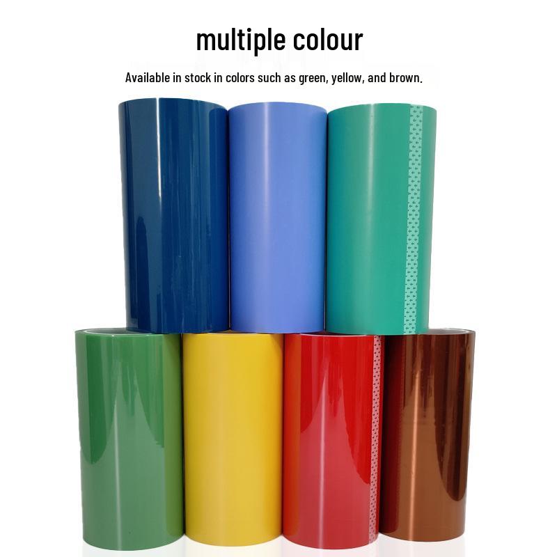 High-Temp Green PET Insulation Tape for Painting & Electroplating