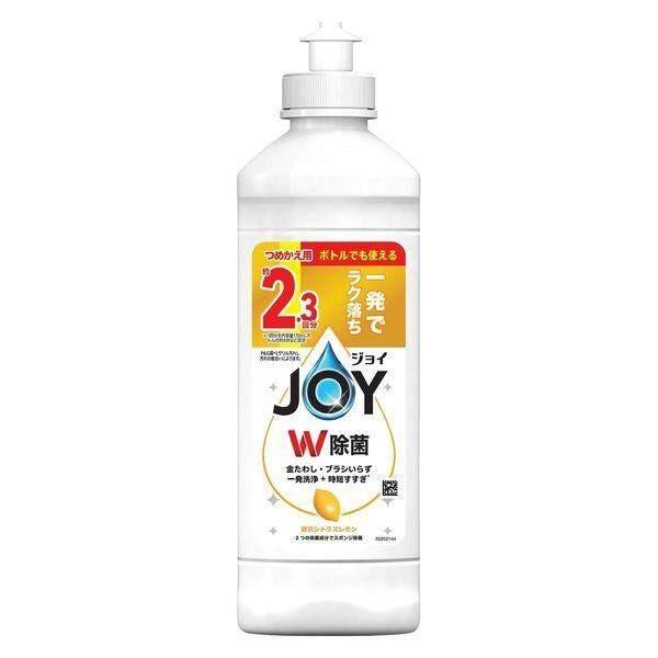 Joy W Sterilizing Dish Detergent Refill Large Bottle with Cap Luxury Citrus Mint  Luxury Grapefruit  Luxury  Citrus O