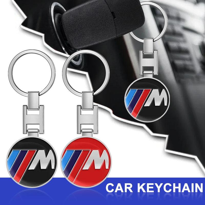 1Pcs Car Emblem Keychain Key Ring Accessories For BMW M E34 E36 E60 E90 E46 E39 E70 F10 F20 F30 X5 X6 X1 M3 M5 M6 E71 F01 F02 F87